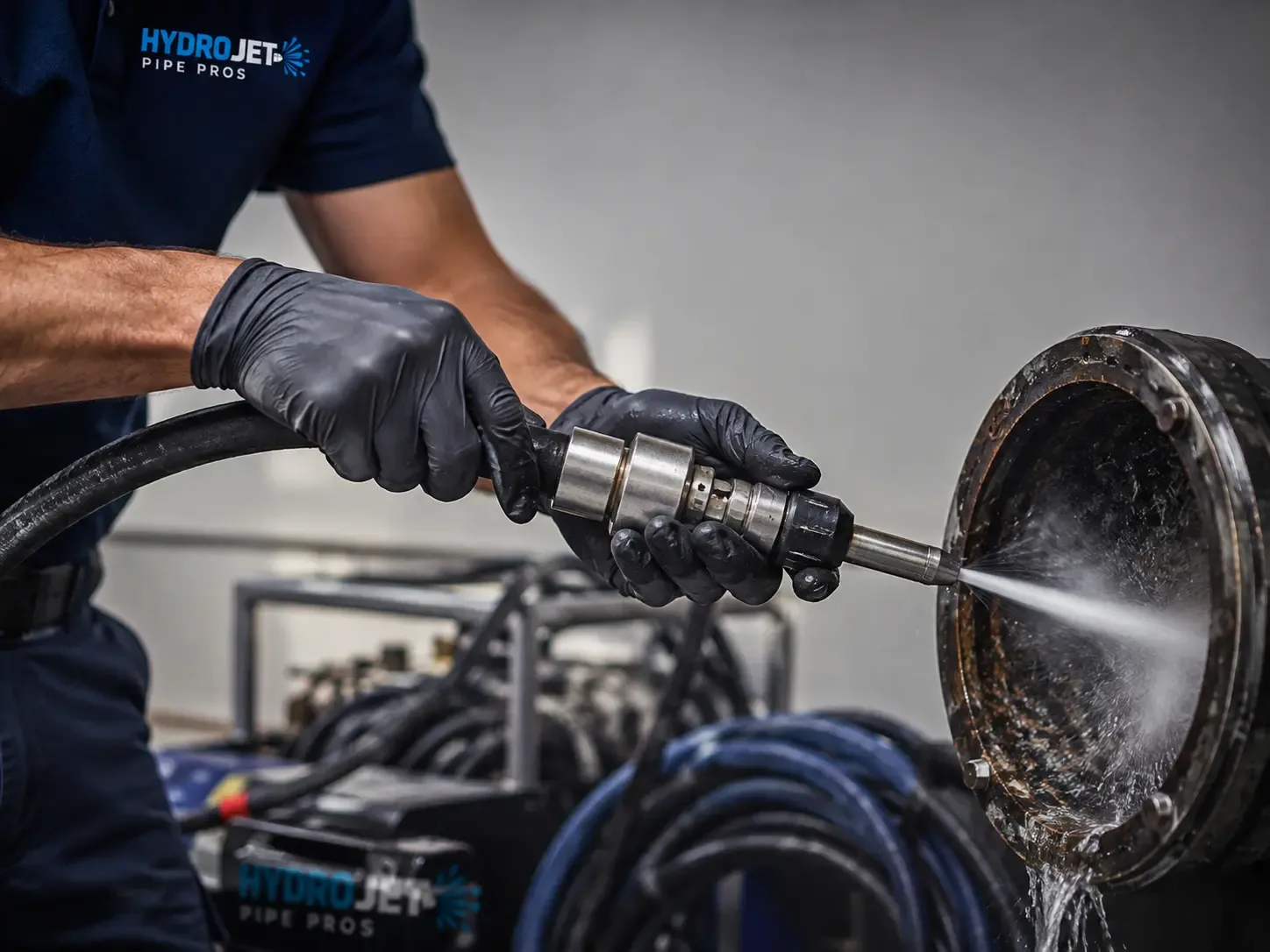 Hydro Jet Pipe Descaling in Wakpala, SD
